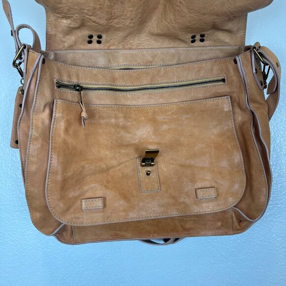 PROENZA SCHOULER "PS1 Large" satchel in a Tan leather Crossbody Strap - Picture 4 of 15
